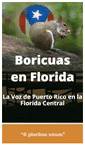 Mobile Screenshot of boricuasenflorida.com